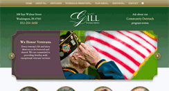 Desktop Screenshot of gillsince1872.com